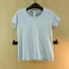 Ropa de Yoga 2.0*Ajustada de Carrera Secado Rápido Transpirable Camiseta Deportiva de Manga Corta Vitalidad de Verano Dopamina Absorbente de Sudor y Alta Elasticidad