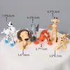 Decoração de Bolo de Aniversário Infantil para Menino Ornaments Modelo Dinossauro Tiranossauro Rex Rei Leão Conjunto Celebridade da Internet