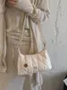 Bolsa de corrente popular estilo coreano com padrão de losangos para mulheres, bolsa de ombro/transversal versátil e fashion, bolsa de alta qualidade estilo bolinho, novo modelo verão 2026