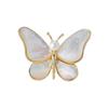 Broche de Borboleta - Broche de Borboleta em Madrepérola para Mulheres, Acessório de Pino para Blazer Outono/Inverno, Broche de Luxo de Alta Qualidade