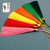 Pingente de Borla Dupla Cor 16cm de Comprimento Pingente de Borla Plaqueta Prensada Dinastia Han Antiga Pingente DIY Fabricante de Borla Atacado
