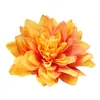 Cabeza de Flor de Dalia Flor Artificial Peonía Boda Auditorio de Bodas Set Decorativo Proyecto de Flor Artificial Fila de Flores de Ajuste Suave