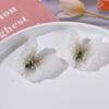 Pendientes de mariposa con destellos de diamante y partículas de súper hada de estilo coreano, accesorios para el cabello, tocado, parches femeninos, material al por mayor