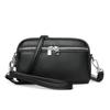 Bolso Bandolera Sencillo de Color Sólido Transfronterizo para Mujer Nuevo con Múltiples Compartimentos para Teléfono Móvil y Monedas Bolso de Hombro Versátil de Moda para el Trabajo para Mujer