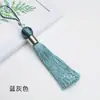 Pingentes de Borla para Cortina, Decorações de Franja Penduradas, Acessórios de Bola Pendurados, Caminho de Mesa, Franja Superior de Cortina, Acessórios de Borla para Cabeça de Cortina, Um Pacote
