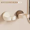 Suporte para Secador de Cabelo Montagem na Parede do Banheiro Ventosa Sem Furos Suporte para Secador de Cabelo Mãos Livres Prateleira de Armazenamento