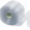 Cortinas de Plástico PVC para Supermercados, Bloqueo de Viento, Aislamiento de Aire Frío, Cortinas de Plástico Rayadas, Separación, Cortinas de Puerta Suave de Goma Plástica