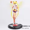 Decoración de Pastel de Sailor Moon Luna Dibujos Animados Lindo Hielo Agua Princesa Luna Niña Cumpleaños Enchufe para Hornear