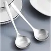 Cuchara de Sopa de Acero Inoxidable para Uso Doméstico, Adecuada para Servir Sopa y Gachas, Utensilio de Cocina Engrosado para Cocinar y Olla Caliente, Al por Mayor