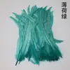 Máscara de penas de cauda de galo coloridas de 25 a 45 cm para artesanato DIY, acessórios decorativos para roupas.