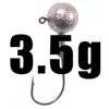 Anzuelo de señuelo anzuelo de cabeza plomada multicolor 1g 2G 3.5G 5G 7G 10G 14G 20g color luminoso
