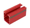 Perfil de PVC personalizado ranura de plástico tira decorativa de plástico tira de soporte para estante perfil coextruido de ABS
