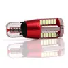 Luz LED de posición para coche T10 3014 57SMD decodificador lámpara sin electrodos luz de matrícula luz de lectura luz de techo