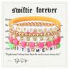 Amazon Nuevo Taylor Music 1989 Cerámica Blanda Letra Rosa Sol Sonriente Traje Pulsera SWIFTIE