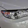 Adecuado para Toyota Subaru Impreza WRX10 generación faro lámpara ceja decoración pegatinas negro piano modificación exterior del coche