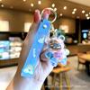 Llavero de Oso Pintado al Óleo Colgante de Campana para Aliviar el Estrés Regalo Venta Directa de Fábrica Mismo Estilo que Xiaohongshu Regalo Lindo y Divertido