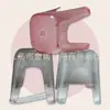 Taburete de Plástico Simple Pequeño para Niños Banco Grueso Especial Redondo para el Hogar Cambio de Zapatos Baño de Bebé Taburete Bajo de Plástico