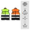 Chaleco de Seguridad Reflectante con Múltiples Bolsillos, Ropa de Seguridad Luminosa para Trabajos, Sanidad y Sitios de Construcción, Personalizable con Logo Impreso