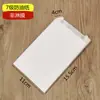 Saco de papel à prova de óleo sem revestimento descartável para levar comida lanche saco para batata frita embalagem para coxa de frango embalagem para frango frito