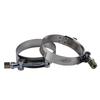 Abrazadera de garganta tipo T de acero inoxidable resistente, abrazadera de sujeción de anillo de tubo, abrazadera de tubo fuerte estilo europeo, abrazadera de apriete, anillo de abrazadera con hebilla reforzada