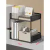 Estante Metálico para Documentos de Oficina Caja para Archivos Estante de Almacenamiento Multicapa Carpeta de Hierro Caja de Almacenamiento de Archivo Vertical Libro