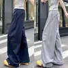 Pantalones de Trabajo Versátiles de Secado Rápido para Mujer, Estilo Delgado de Verano 2026 Nuevo Cintura Alta Pierna Recta Casual Petite Pierna Ancha Pantalones Deportivos