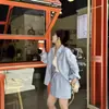 Camisa Ligera Transpirable Tencel Petite Ropa con Protección Solar Conjunto de Mujer 2026 Nuevo Verano Suelto Elegante Conjunto de Dos Piezas