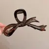 Pinza de Garra de Acrílico Estilo Coreano para Mujer 2025 Nuevo Tamaño Grande para Cabello Grueso, Pinza de Tiburón de Gama Alta para la Parte Posterior de la Cabeza