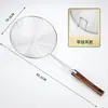 Walaang Colador de Acero Inoxidable 304 para Cocina Doméstica, Colador Grande para Freír, Olla Caliente, Colador de Fideos, Colador de Empanadillas, Colador de Alambre