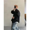 Vento Maduro Leve 2025 Primavera e Outono Novo Design Textura Sensorial Nicho Versão Larga Manga Longa Solta Camisa Duffy Bonita Masculina Tendência