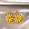 Brilho Cintilante! Brincos de Zircônia Gota d'Água, Brincos Estilo Corte Francês, Brincos Fashion de Luxo Leve de Alta Qualidade para Mulheres Atacado