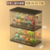Rack de Exibição de Armazenamento de Caixas Surpresa Portátil Caixa de Exibição de Bonecas Bubble Mart Acrílico Armário Pendular Transparente Portátil Lego