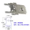 Suministro directo de fábrica 6.3 inserción de posicionamiento placa PCB 250 terminal de inserción anti-reversa DJ6111-6.3 inserción para soldar