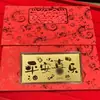 Billete de Oro Dorado "La Mamá Más Hermosa" Princesa "Por Favor Hazte Rico" Sobre Rojo para Regalo del Día de la Madre 520 Evento Conmemorativo Regalo Personalizado Venta al por Mayor