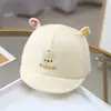 Gorro para Recién Nacido Verano Delgado Gorro para Bebé Pico de Pato Verano Verano Bebé Gorro Fetal Protector Solar Protección Solar 0-6 Meses 3