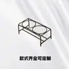 Suporte para cadinhos de mufla suporte para cinzeiros suporte para volatilização suporte para teor de cinzas 4 furos 6 furos 8 furos 10 furos 12 furos material níquel-cromo