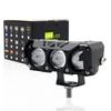 Faro auxiliar para motocicleta transfronterizo tres LED externos faro auxiliar LED para motocicleta impermeable resaltado faro de motocicleta