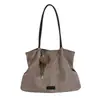 Moda coreana y japonesa de alta gama ante 2026 nuevo bolso de hombro tote de gran capacidad para mujer para el otoño