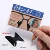 Almohadillas Nasales con Forma de Mariposa para Gafas, Almohadillas Nasales de Silicona Antideslizantes, Placa Elevadora, Almohadillas para Alivio de la Presión en el Puente de Ojos y Nariz, Artefacto Antideslizante
