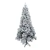 Nieve Verde Artificial Flocado Denso Decoración Navideña Común Suministros Manualidades Árbol de Navidad