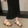 Sandalias de Chancla con Cuña de Plataforma Sandalias de Punta Abierta para Mujer Verano 2026 Nuevo Estilo Sandalias Deslizantes Zapatos de Playa Moda Versátil Zapatos Romanos para Mujer