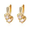 Pendientes de Acero de Titanio Mariposa Diamante para Mujer Diseño Coreano Exquisito de Nicho Pendientes Elegantes Versátiles Accesorios de Lujo Accesibles Estrella y Luna