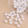 Perla de imitación barroca ABS forma de gota de agua irregular, frijol, arroz, cuentas sueltas, material, accesorios para pulsera y collar hechos a mano para DIY