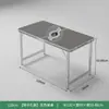 Mesa Plegable para Montaje de Puesto Exterior, Uso Comercial, Mesa de Comedor Rectangular Portátil, Mesa Plegable para Decoración y Ceremonias de Inauguración