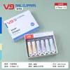 Cortador de Unhas Jinda V9 Aço Carbono de Alta Qualidade Faca de Manicure Pontiaguda Tesoura de Unha Média de Cabeça Plana Ferramentas de Manicure Femininas Atacado