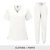Fabricante de Origen Transfronterizo Ropa Quirúrgica de Secado Rápido, Ropa Elástica para Lavar a Mano para Hombres y Mujeres, Ropa de Cirugía para Doctor de Sala de Operaciones de Manga Larga y Corta
