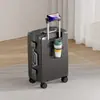 Nuevo equipaje para PC multifunción de 20 pulgadas, alto valor de color, marco de aluminio de 24 pulgadas, contraseña, caja de viaje para abordar, una generación de cabello
