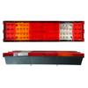 La luz trasera LED para coche es adecuada para la luz trasera LED de Mercedes-Benz, luz trasera LED de tres colores