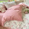 Nueva cama de algodón de clase A para madres e hijos de 120 grados, juego de cuatro piezas para el hogar, juego de tres piezas para dormitorio de estudiantes con diseño floral, venta al por mayor