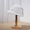 Sombrero de Pescador de Verano Nuevo Estilo Coreano para Mujer con Lazo, Sombrero de Sol Plegable Artístico y Casual